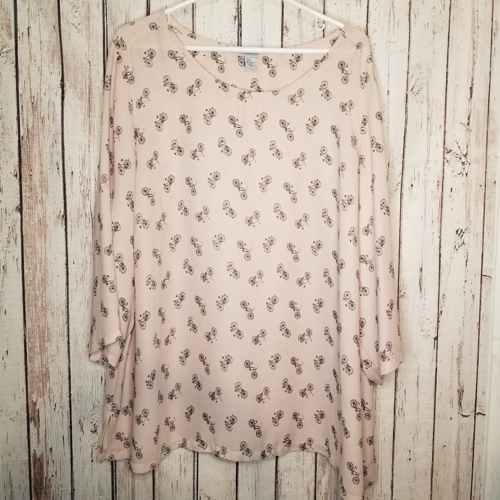 Paraphrase 3X Women Bicycle Blouse
